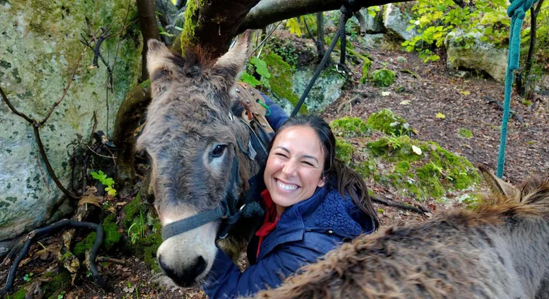 Sardinia Hiking with Donkeys in Cargeghe – Family Tour